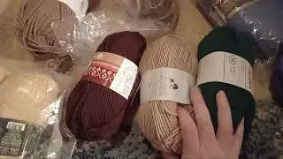 Опасное видео для вязальщиц: распаковка пряжи😂🤪😜🧶