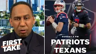 FIRST TAKE - &ldquo;C.J. Stroud has NO shot vs Drake Maye&rdquo; &mdash; Stephen A. on Texans vs Patriots