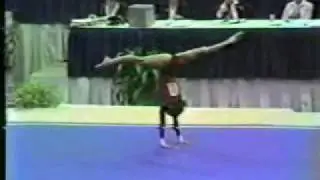 Natalia Yurchenko - 1985 Worlds Team Compulsories - Floor Exercise