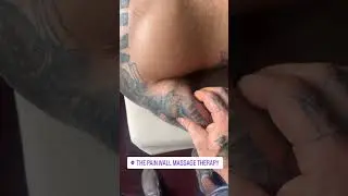 Deep tissue massage on triceps #massagetherapy #pain #bodywork #deeptissuemassage