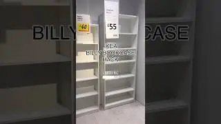 &pound;197 IKEA Billy Bookcase Hack - FREE guide 🇬🇧 #ikea #ikeahack #diy #diyhacks
