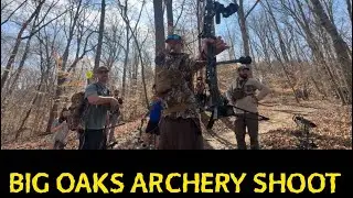 71 YARDS!!! l Southern VA 3D Archery Shoot