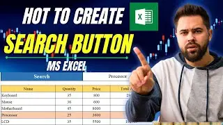Hot to Create Search Button/Box/Bar in MS Excel I Advanced Conditional Formatting in MS Excel