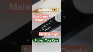 💀 Fake Rust Crates Steal Solana & Ethereum Keys!