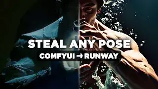 Steal Any Pose &ndash; Stable Diffusion &rarr; Midjourney &rarr; Runway First/Last Frame