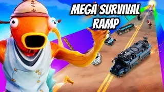 Mega Survival Ramp in Fortnite! (impossible)