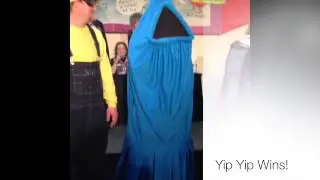 Yip Yip Goes to Miners & Trappers Ball in Alaska 2014