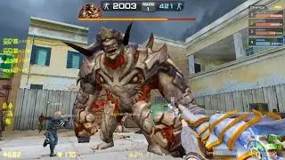 Counter-Strike Nexon: Zombies - Oberon Zombie boss Fight (Hard4) online gameplay on Dead End map