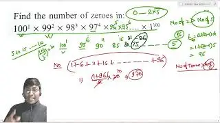 find the number of zeros is in 100^1*99^2*98^3*.....
