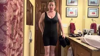 Voxshe Shapewear Review with before and after - Tummy Control Body Shaper High Compression Bodysuit