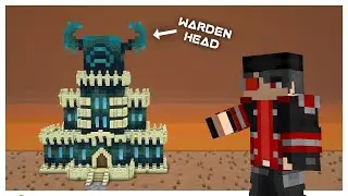 Spooky Sculk Castle | Minecraft Relaxing Timelapse