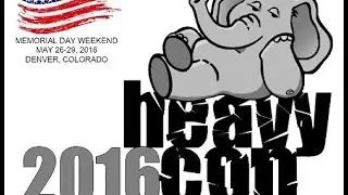 Heavy Con 2016 Golden Elephant Award and Giveaways