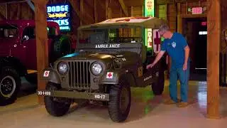 Steve Magnante talks 1955 Jeep M170 Frontline Ambulance selling Richmond Auctions Oct 24/25 No Res!