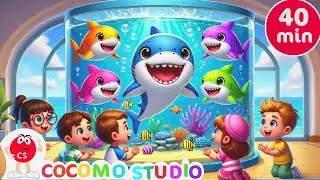 Baby Shark для детей | Популярная детская песенка с анимацией
