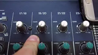 MESA DE MEZCLAS - CÓMO AVERIGUAR EL NIVEL DE SALIDA Y EL VOLTAJE DE UNA FUENTE SONORA CON EL GAIN