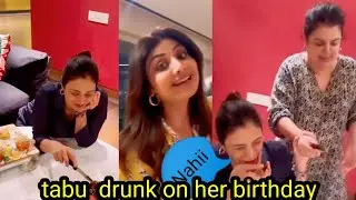 Tabu  drunk on her Birthday 🎂 with friends