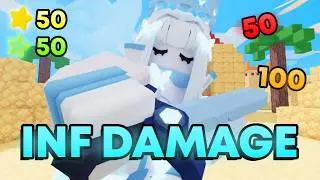 We Made Aery Do INFINITE DAMAGE In Roblox BedWars Ranked...