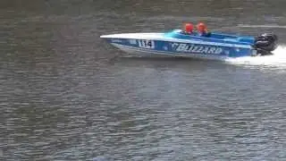 BLIZZARD & KAOS RACING - 2013 Feros Hotels Sydney Bridge to Bridge Water Ski Race.