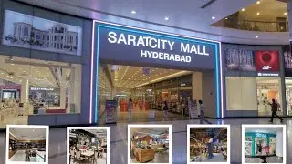 Sarath City Mall Hyderabad Tour  | AMB Mall Largest Shopping Mall of Hyderabad |