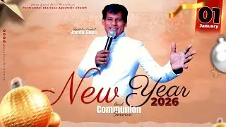 🔴🅻🅸🆅🅴 | NEW YEAR SERVICE | 01-01-2026 | Apostolic Prophet_ JACOBGUNA | Jesus Loves Fire Ministres