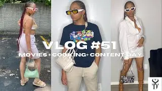 Vlog #51: Movies + Cooking + Content Day BTS