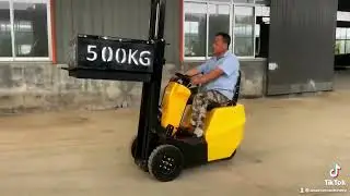 Mini compact electric forklift