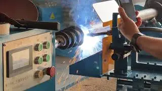 Helical Pile &Earth Anchor &Ground Screw Small Blade Welding Machine 