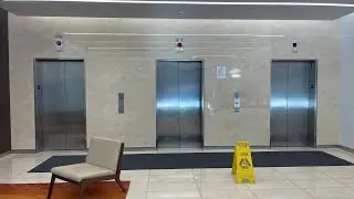 Otis Elevonic R Modded Elevators at Van Ness Center, Van Ness - Washington, D.C.
