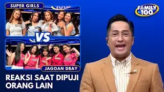 GEMESH! Begini Reaksi Orang Saat Dipuji Ganteng atau Cantik - Family 100 (22/11/2024)