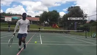 GRIND DON&rsquo;T STOP 🎾#tennis #fitwithcoache #coacheric #ectacademy #tenniswitheric #grinddontstop