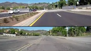 East El Norte Parkway Bridge Project - Before and After