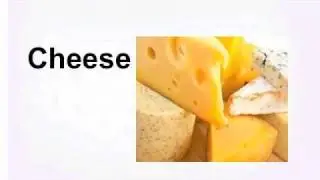 Food Vocabulary. Dairy
