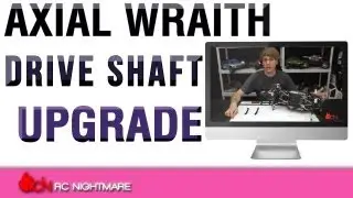 Axial Wraith Drive Shaft Upgrade For Brushless
