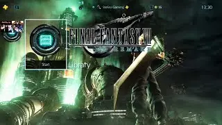 Final Fantasy VII Remake - Cloud Dynamic PS4 Theme