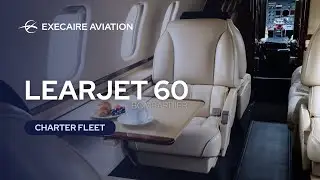 Learjet 60 - Private Jet Charter Flights with Execaire Aviation