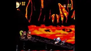 Hack New Word  fase Hot Head Hop, Donkey Kong 2 #donkeykong2 #supernitendo #retrogaming #hackdkc2