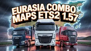 ETS2 1.57  | Лучшая сборка карт для тебя в этом видео