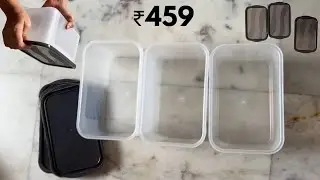 Plastic Boxes 📦 for Storage With Lid - Pooja & Office Items, Baby Clothes & Diaper Organizing Boxes