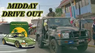 Driving through Spanish Town to Portmore | Getting Lunch | Driving In Jamaica in 2022