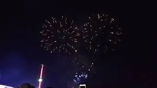 Eco-Power Stadium fireworks displayed 