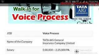 Tata General Insurance jobs location in Hyderabad