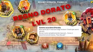 Rise Of Kingdoms&mdash;ITA🇮🇹&mdash; Completo Regno Dorato Piano 20