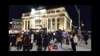 CBC Camera Man Assaults Peaceful Protestor Ottawalks Live