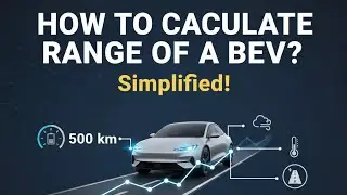How to calculate range of a battery electric vehicle (BEV)? Simplified.