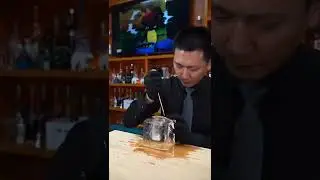 Cocktails Mixing Techniques At Another Level | Amazing Bartender Skill #short 580