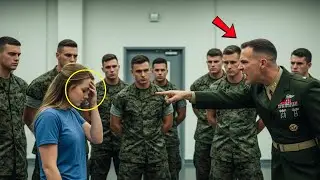 He Hit Her and Laughed &mdash; Until Every Marine in the Mess Hall Stood Up in Silence