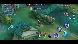 Bang badang Gak peduli siapapun kita tembokin semuanya, agak telat rekamnya #mobilelegends #roam 