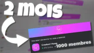 1000 Membres En 2 Mois Sur Discord : Il Vous Explique Comment Faire