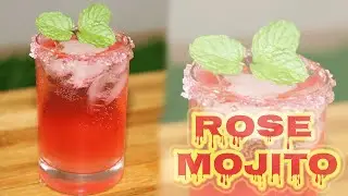 How to make Rose Mojito/Red Mojito