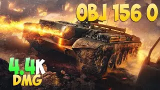 Об 156 О - 5 Kills 4.4K DMG - Дыхание дракона! - Мир Танков